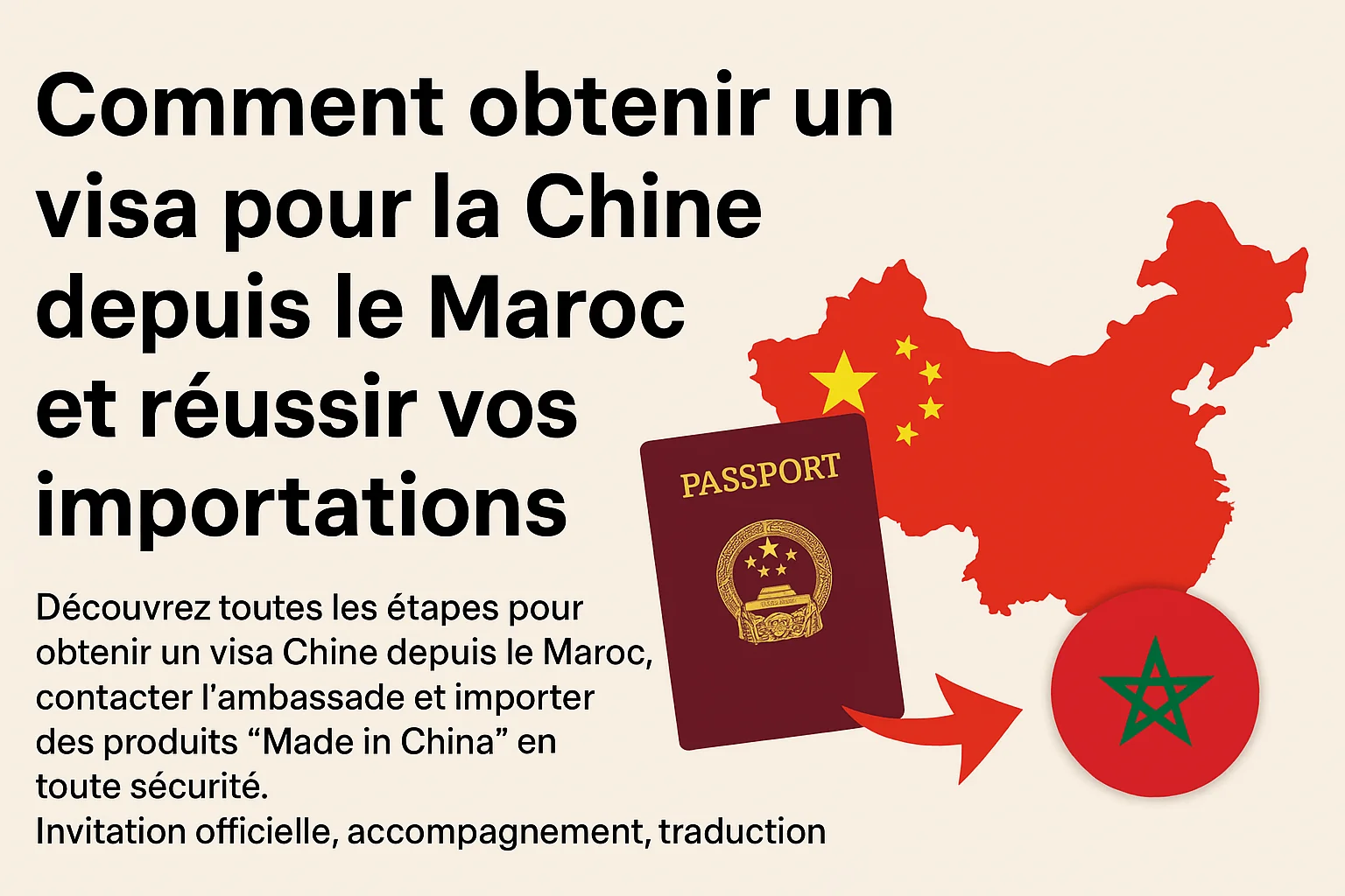 Visa étudiant Chine pour les étudiants marocains